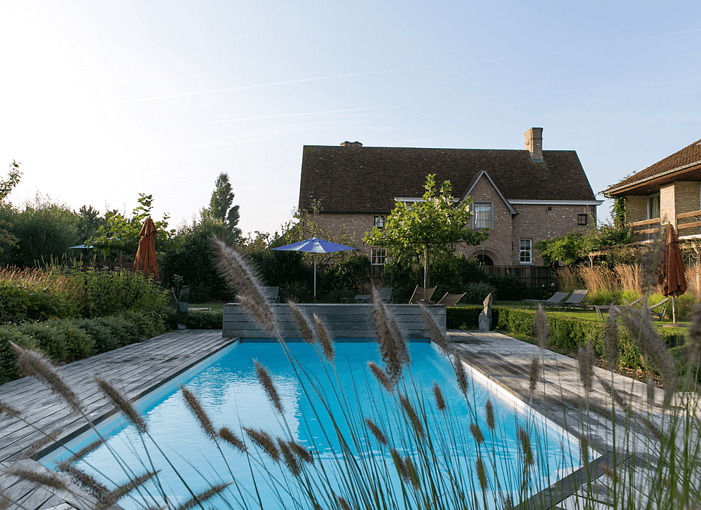 Garden & Heated Pool at Duinhof in De Haan | Quality Lodgings
