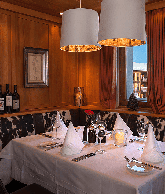 Restaurant Murmeli at Hotel Murmeli Oberlech | Quality Lodgings