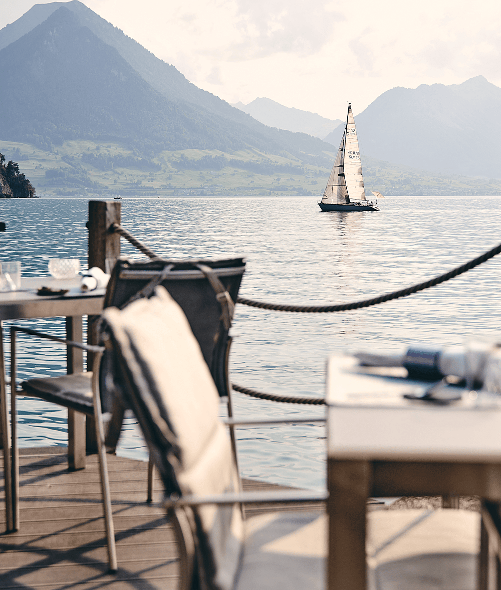 Restaurant Sens at Boutique Hotel Vitznauerhof by Quality Lodgings (QL) – Vitznau, Lake Lucerne, Switzerland